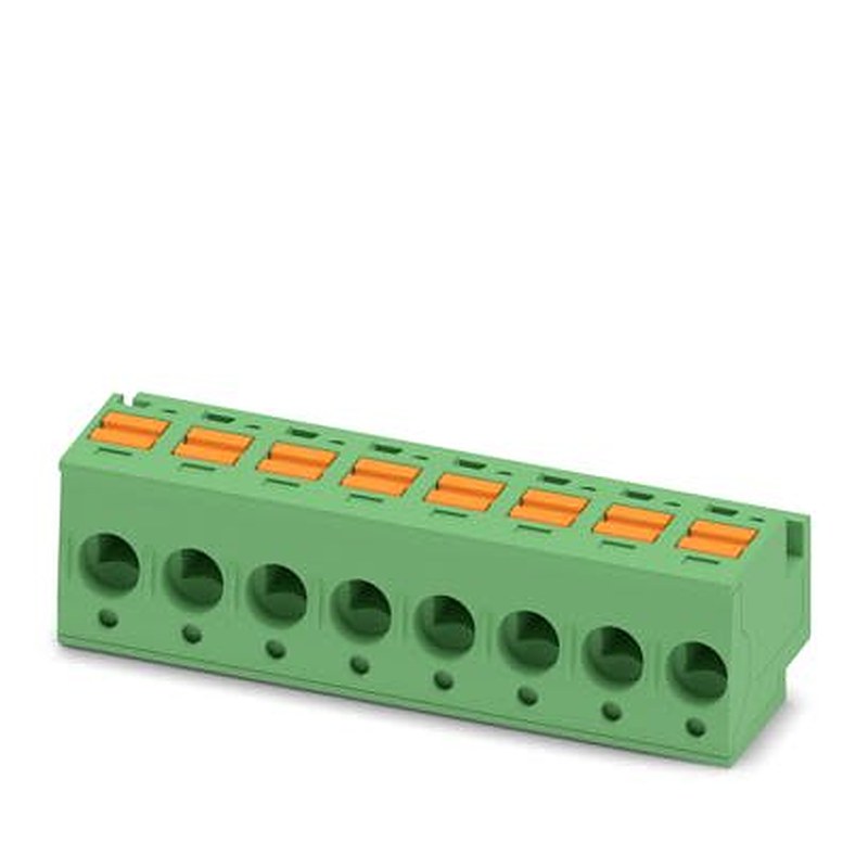 Phoenix Contact PTS Series Pluggable Terminal Block, 8-Contact, 5 mm Pitch, 1 Row, 1805575