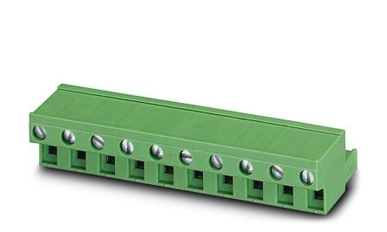 Phoenix Contact Pluggable Terminal Block, 5-Contact, 7.62 mm Pitch, 1 Row, 1806148