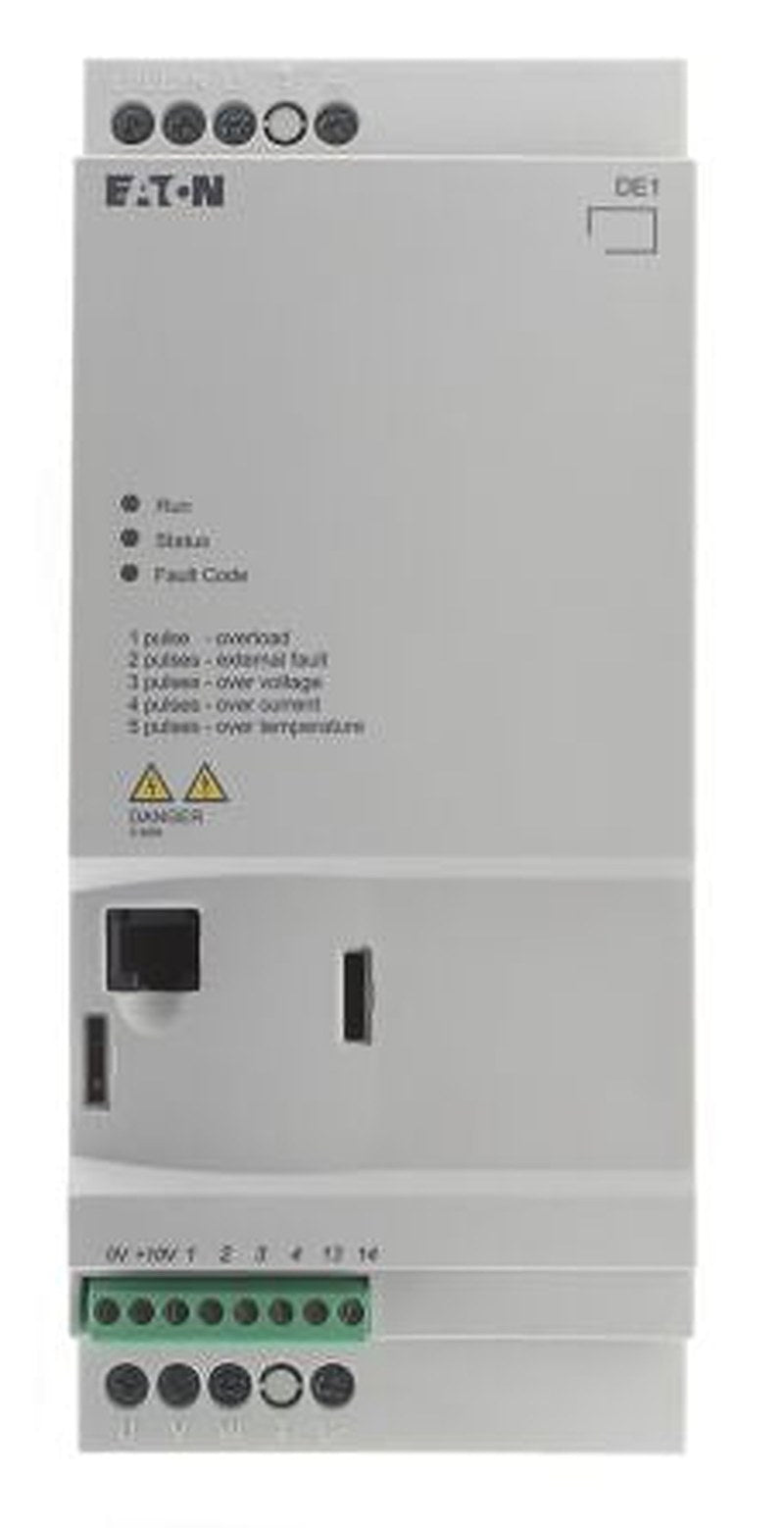 Eaton Variable Speed Starter, 2.2 kW 480V ac, 3 Phase 5 A, DE11 Series