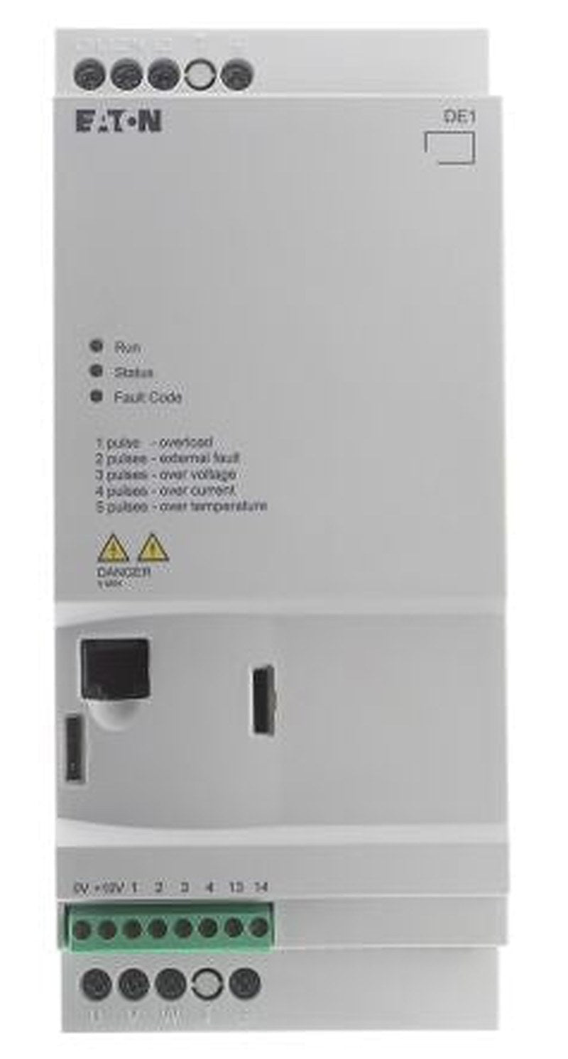 Eaton Variable Speed Starter, 4 kW 480V ac, 3 Phase 8.5 A, DE11 Series