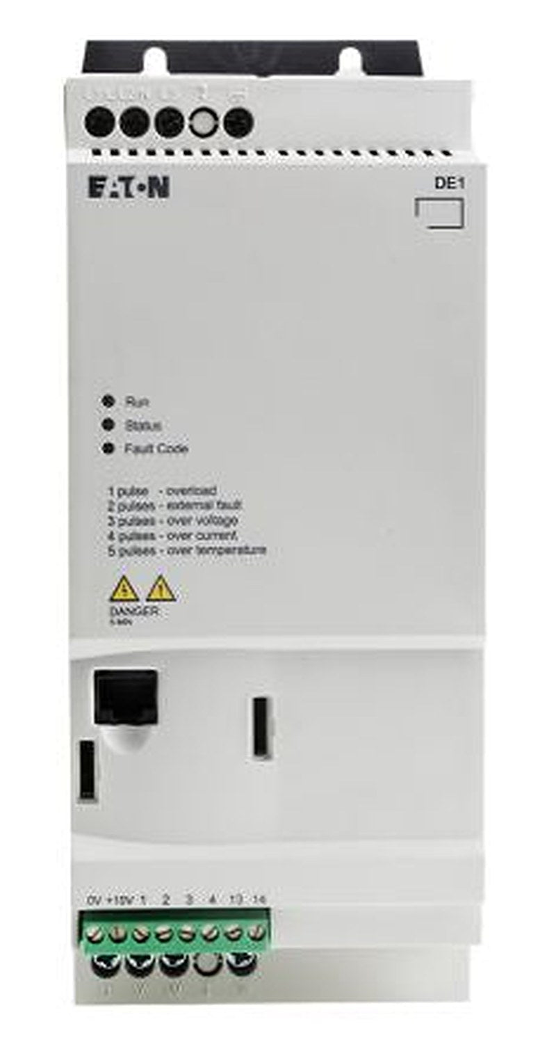 Eaton Variable Speed Starter, 5.5 kW 480V ac, 3 Phase 11.3 A, DE11 Series