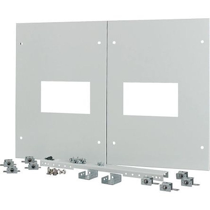 Eaton Steel Powder Coated Cover Front Cover, 1m W, 27 mm L for Use with 2x NZM4