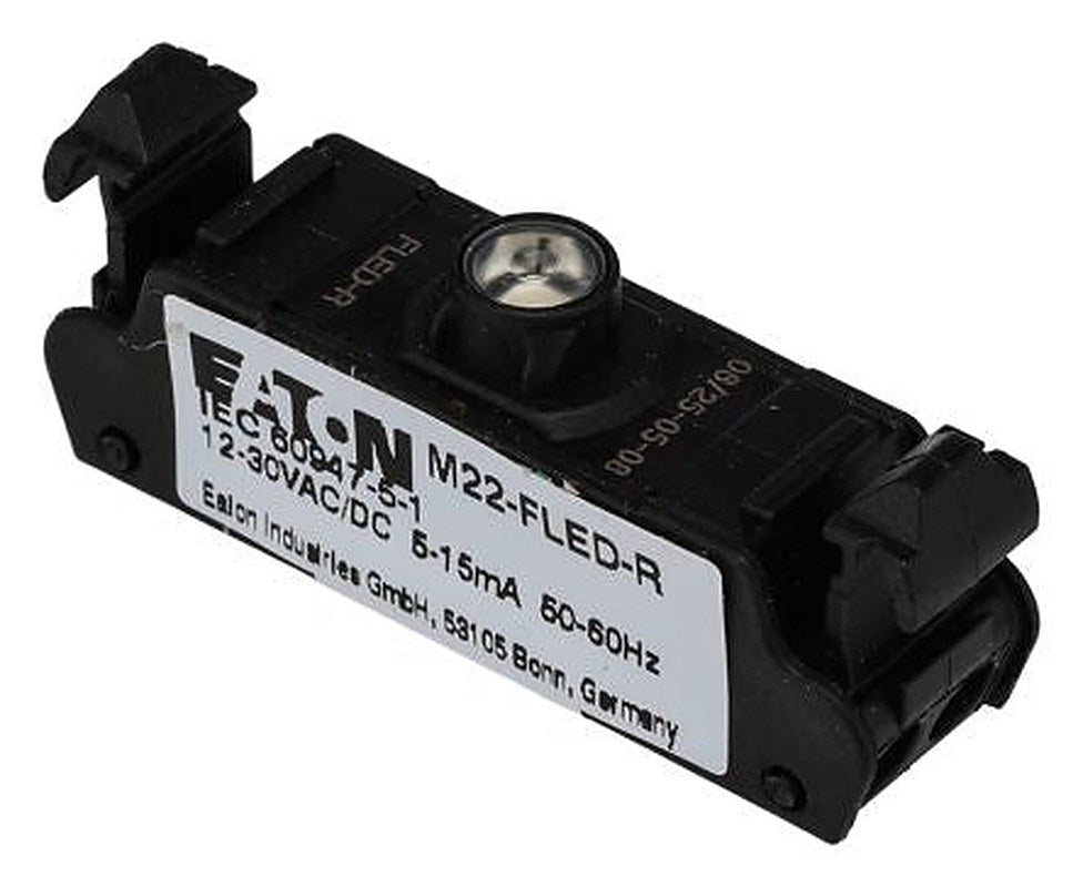 Eaton RMQ Titan M22 Series Light Block, 12V ac/dc, 30 V ac/dc, Red Light