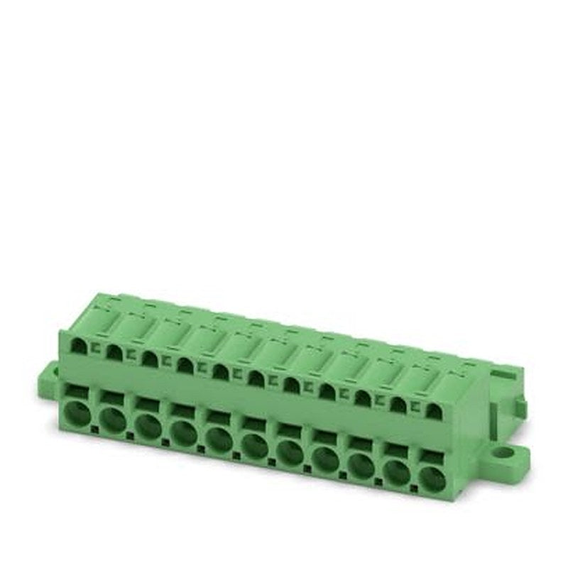 Phoenix Contact FKICS Series PCB Connector, 11-Contact, 5.08 mm Pitch, Snap-in, 1 Row Push-in Spring