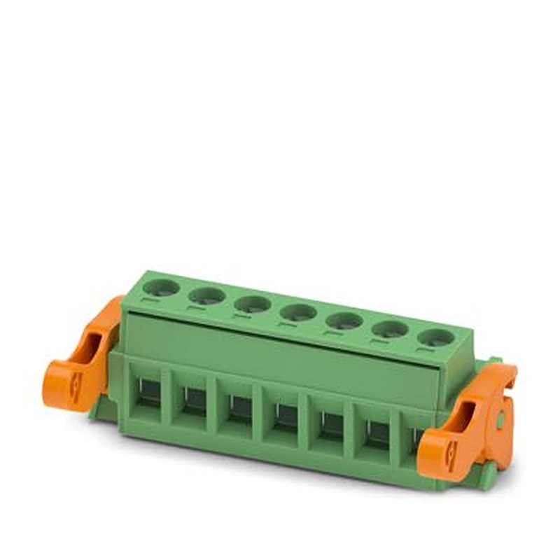 Phoenix Contact MSTB Series PCB Connector, 7-Contact, 5.08 mm Pitch, Locking Jack, 1 Row Screw