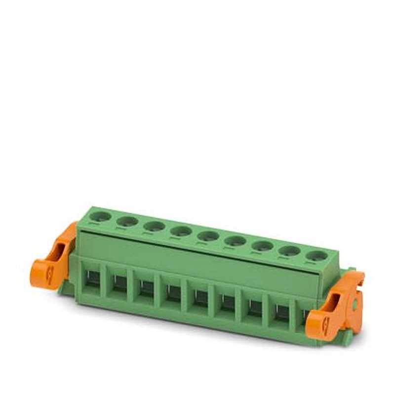 Phoenix Contact MSTB Series PCB Connector, 9-Contact, 5.08 mm Pitch, Locking Jack, 1 Row Crimp