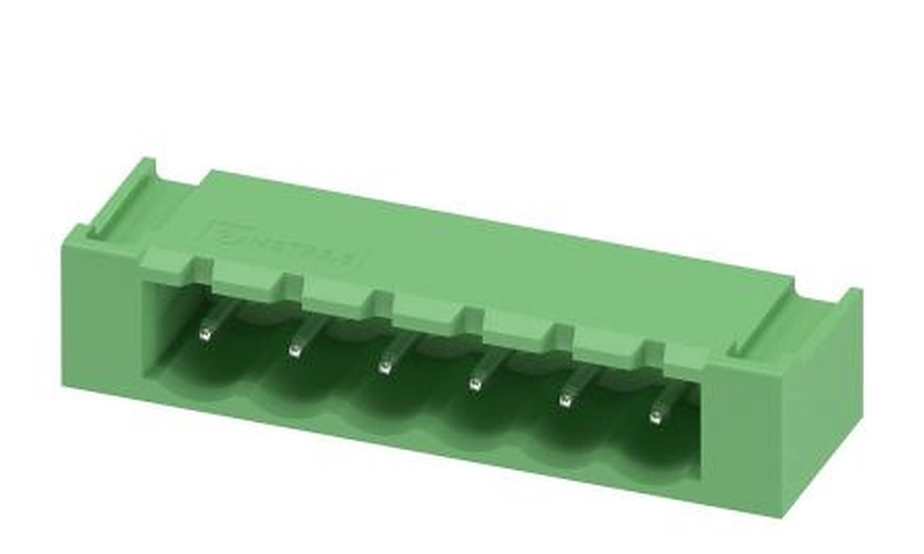 Phoenix Contact COMBICON Control Series Pluggable Terminal Block, 6-Contact, 5.08 mm Pitch, 1 Row, 1809115