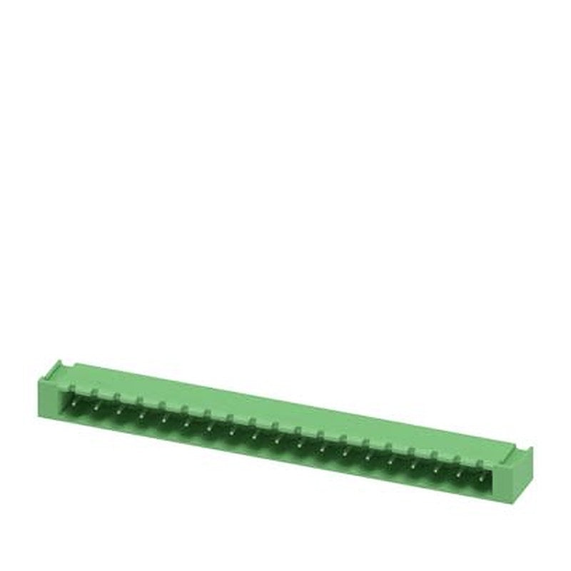 Phoenix Contact MSTBA Series Straight Wave Soldering Mount PCB Header, 19 Contact(s), 5.08 mm Pitch, 1 Row, Shrouded