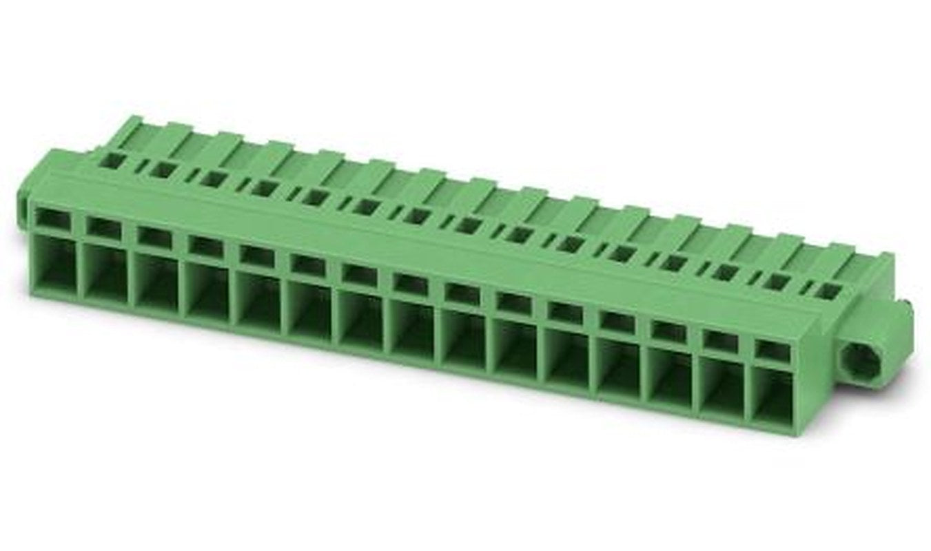 Phoenix Contact MSTBC 2.5/15-STZF-5.08 Series PCB Terminal Block, 15-Contact, 5.08 mm Pitch, 1 Row, 1809860