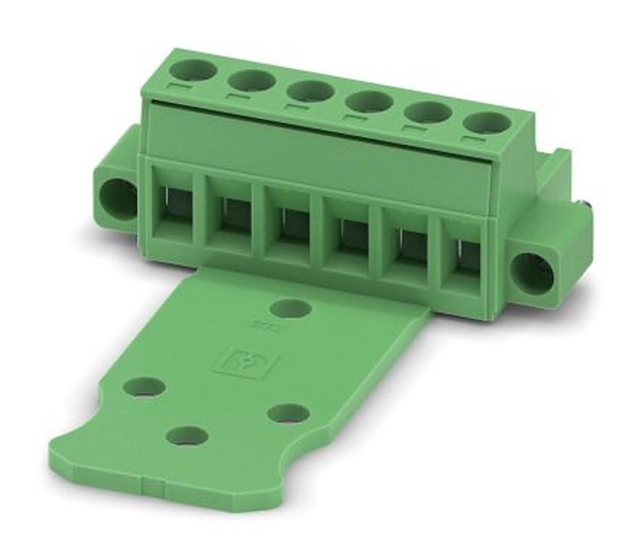Phoenix Contact MSTB 2.5/6-STZF-5.08 Series Pluggable Terminal Block, 6-Contact, 5.08 mm Pitch, 1 Row, 1810464