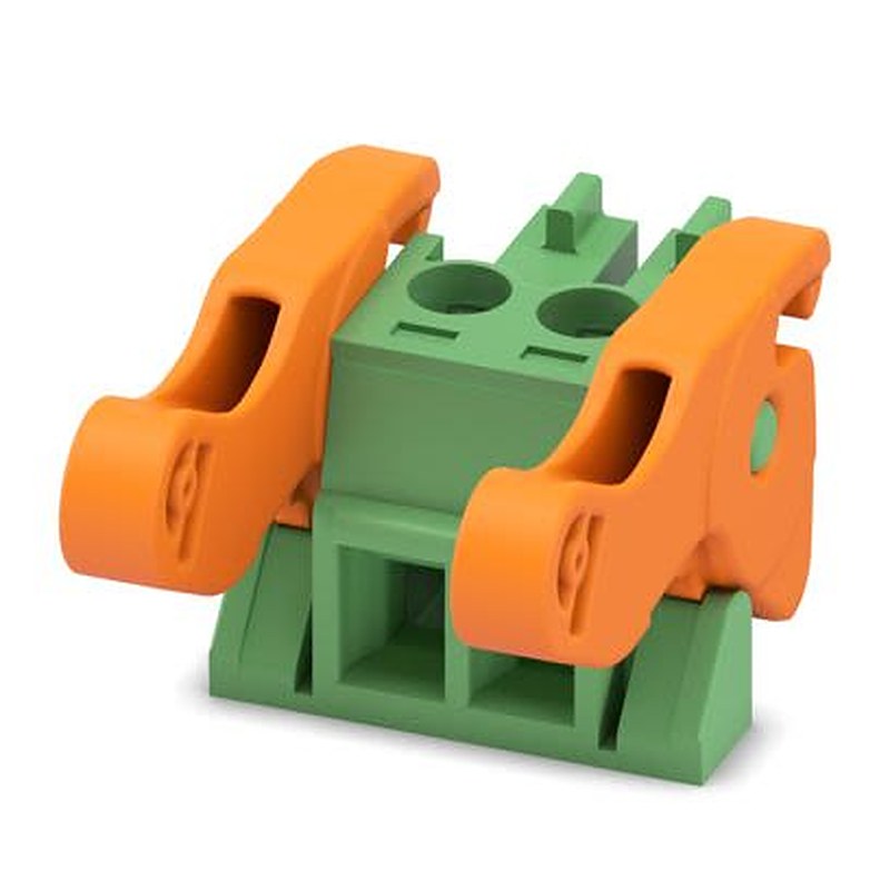 Phoenix Contact MC 1 Series PCB Connector, 2-Contact, 3.81 mm Pitch, Locking Jack, 1 Row Screw