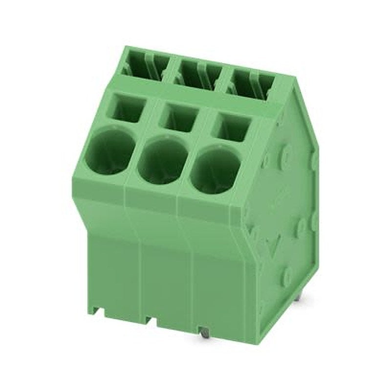 Phoenix Contact SPTA 5 Series PCB Terminal Block, 3-Contact, 7.5 mm Pitch, Wave Soldering Mount, 1 Row