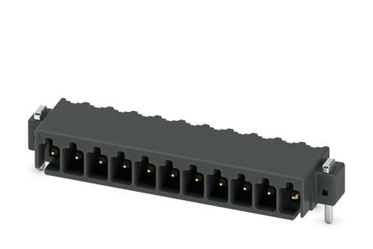 Phoenix Contact MC 0.5/11-G-2.54 P20 THR R56 Series Pluggable Terminal Block, 11-Contact, 2.54 mm Pitch, 1 Row, 1821339