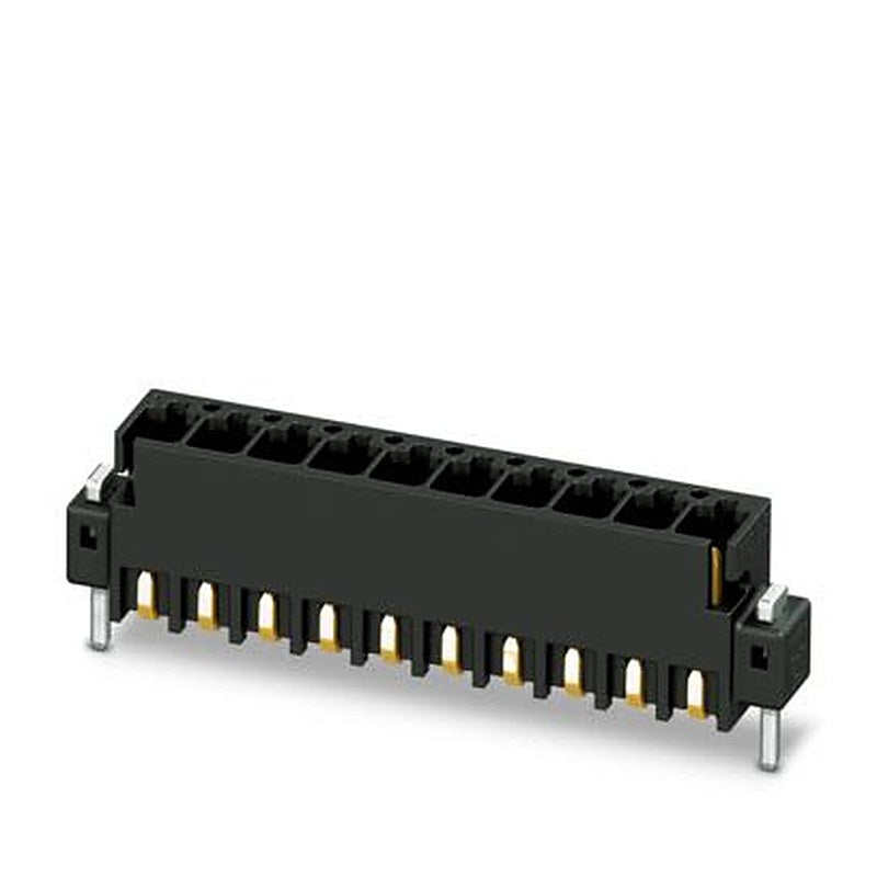 Phoenix Contact MCV Series Straight Solder PCB Header, 3 Contact(s), 2.54 mm Pitch, 1 Row, Shrouded