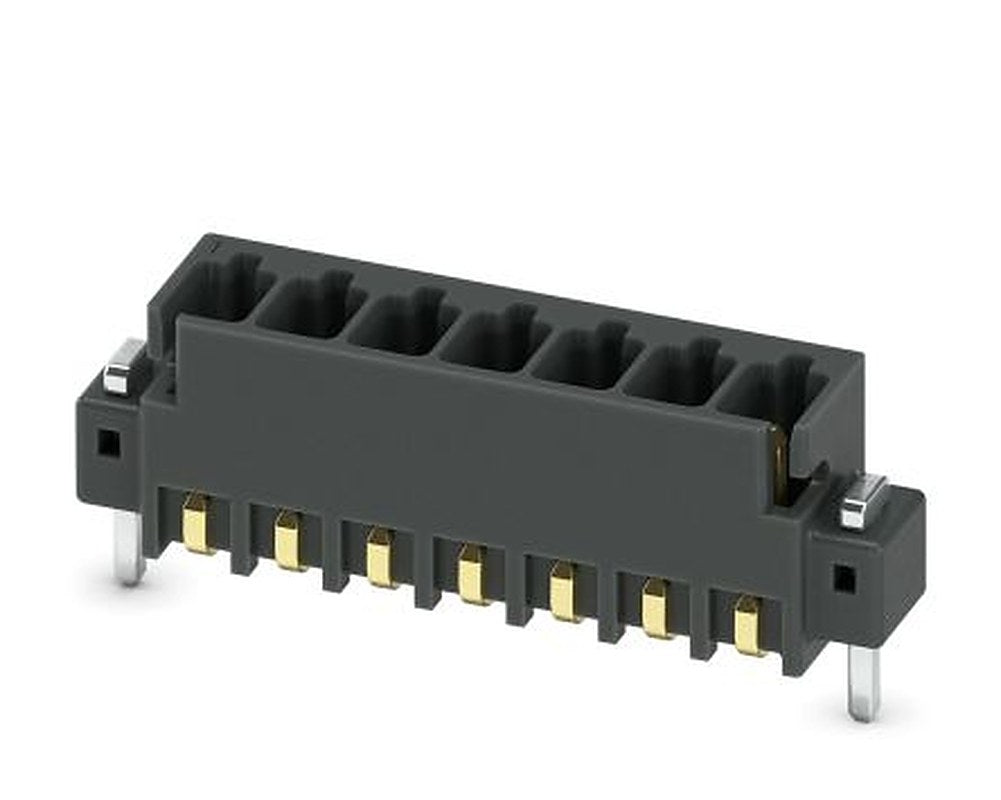 Phoenix Contact MCV 0.5/ 7-G-2.54 SMD R44 Series Pluggable Terminal Block, 7-Contact, 2.54 mm Pitch, 1 Row, 1821591