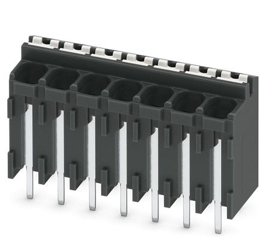 Phoenix Contact SPT-THR 1.5/7-V-3.5 P26 Series PCB Terminal Block, 3.5 mm Pitch, 1822367