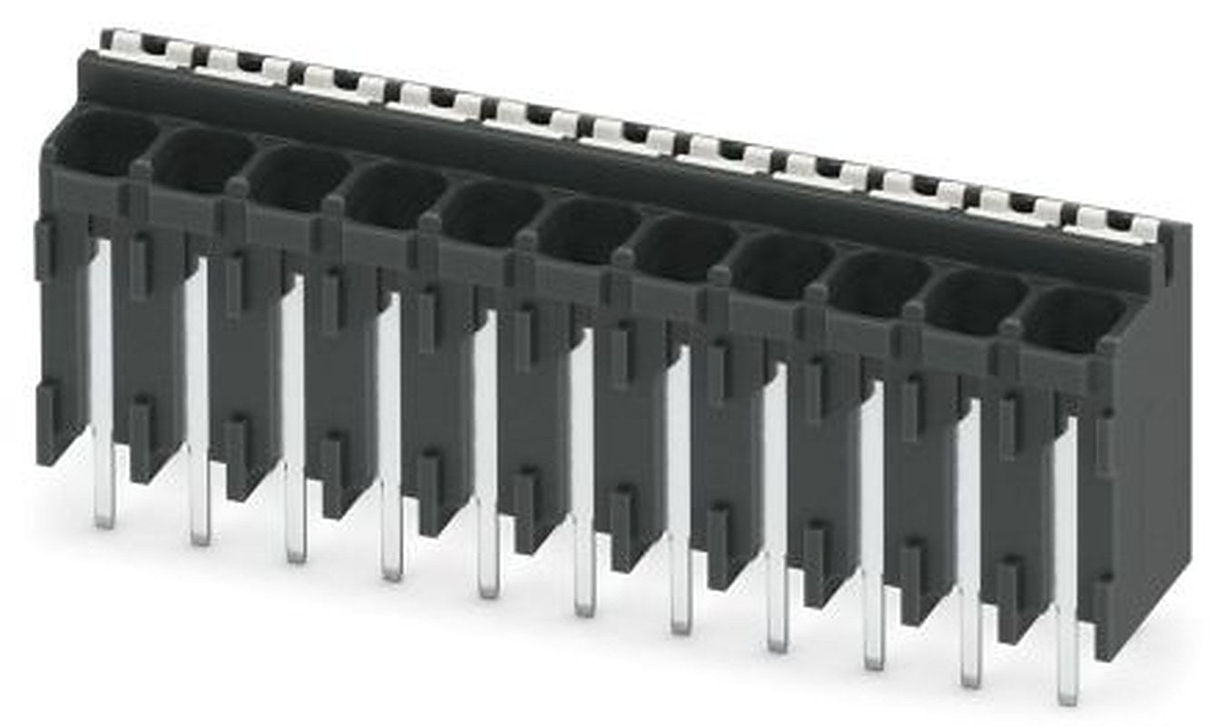 Phoenix Contact SPT-THR 1.5/11-V-3.5 P26 Series PCB Terminal Block, 11-Contact, 3.5 mm Pitch, 1 Row, 1822406