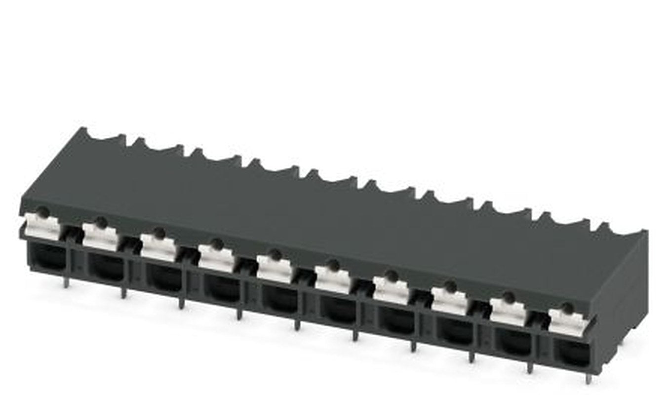 Phoenix Contact SPT-THR 1.5/10-H-5.08 P26 Series PCB Terminal Block, 10-Contact, 5.08 mm Pitch, 1 Row, 1823162