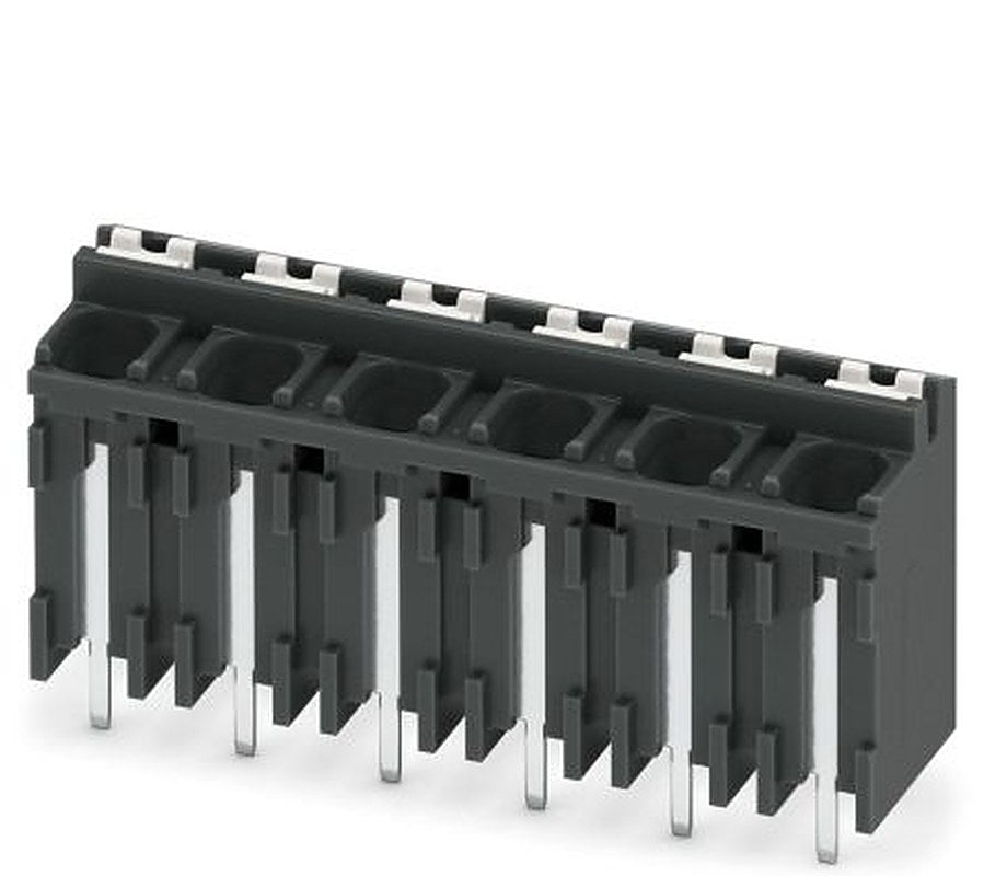 Phoenix Contact SPT-THR 1.5/6-V-5.08 P20 R56 Series Pluggable Terminal Block, 6-Contact, 5 mm Pitch, 1 Row, 1823560