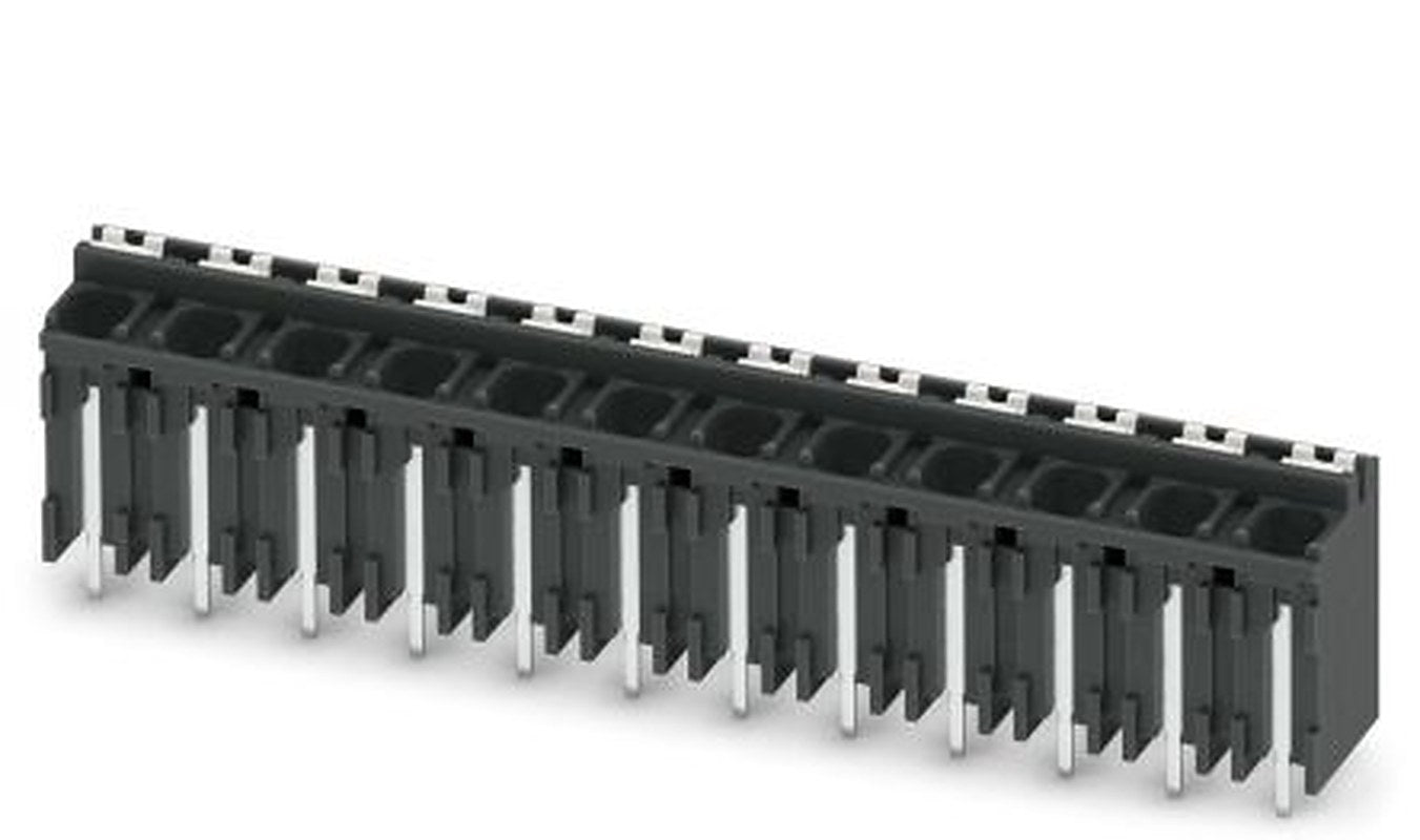 Phoenix Contact SPT-THR 1.5/12-V-5.08 P20 R88 Series Pluggable Terminal Block, 12-Contact, 5 mm Pitch, 1 Row, 1823625