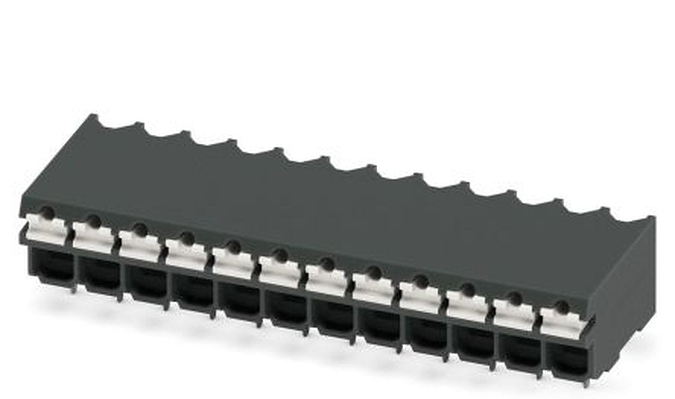 Phoenix Contact SPT-THR 1.5/12-H-3.5 P20 R72 Series Pluggable Terminal Block, 12-Contact, 3.5 mm Pitch, 1 Row, 1823735