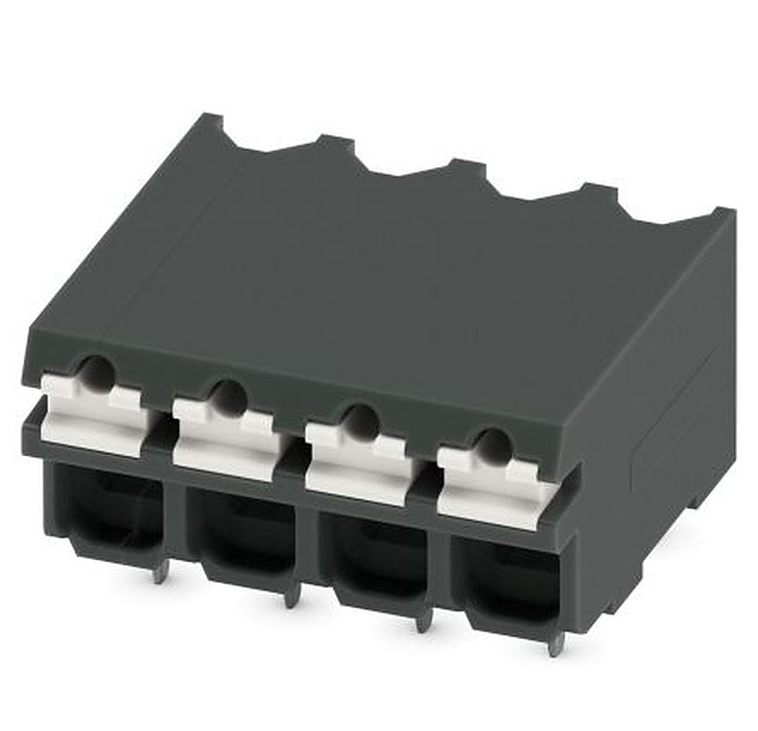 Phoenix Contact SPT-THR 1.5/4-H-3.81 P20 R32 Series Pluggable Terminal Block, 4-Contact, 3.5 mm Pitch, 1 Row, 1823764