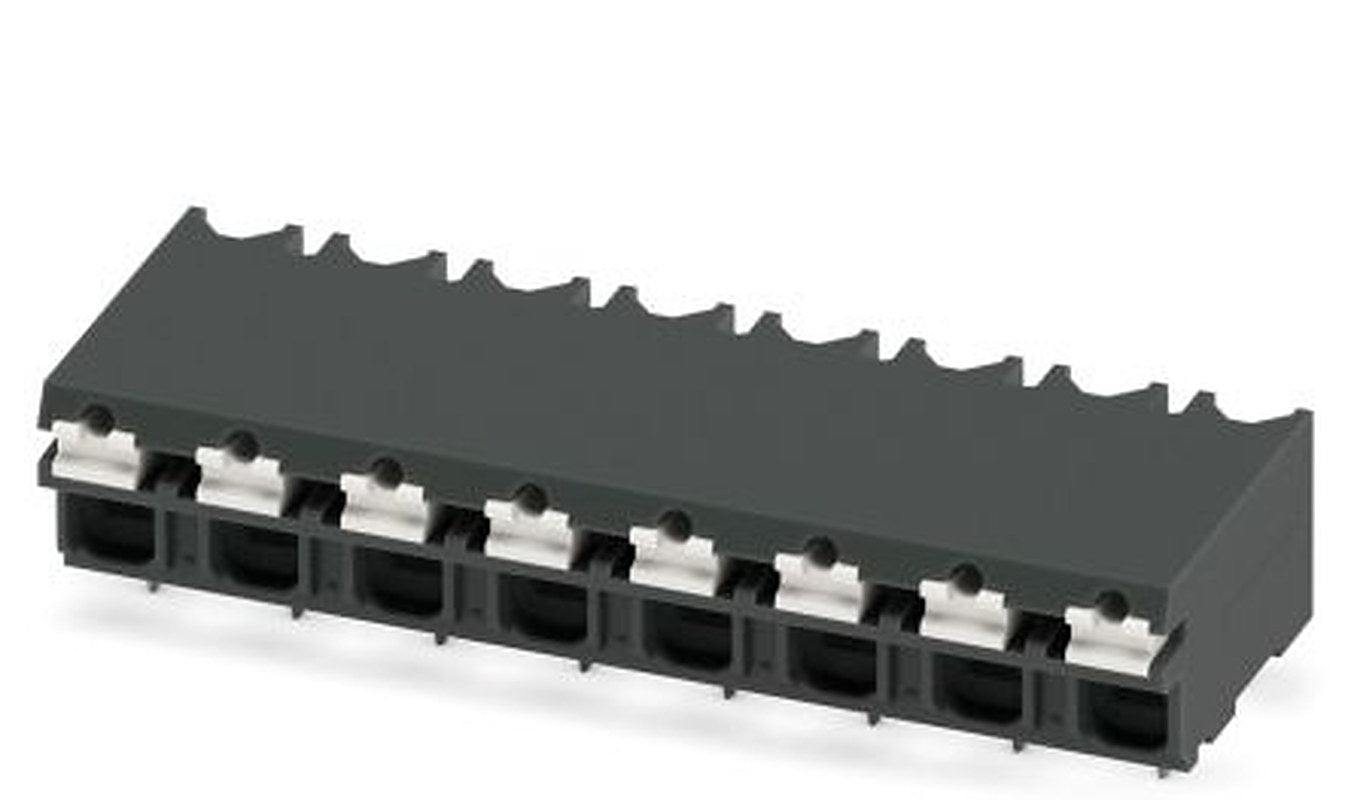 Phoenix Contact SPT-THR 1.5/8-H-5.08 P20 R56 Series Pluggable Terminal Block, 8-Contact, 5.08 mm Pitch, 1 Row, 1824022