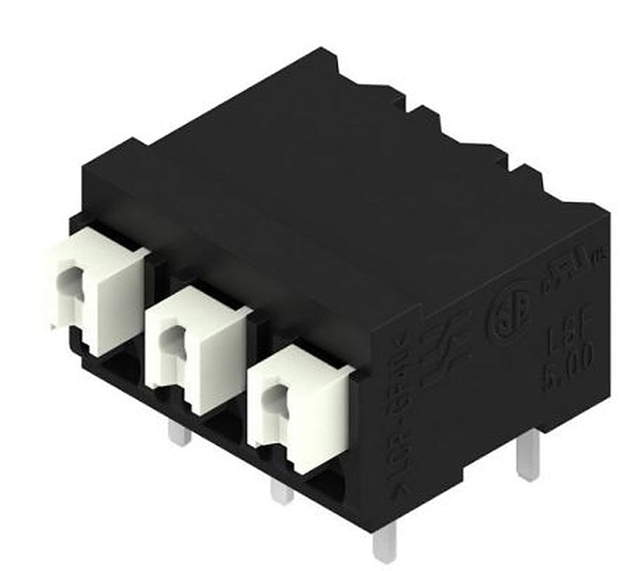 Weidmüller LSF Series PCB Terminal Block, 3-Contact, 5 mm Pitch, 1 Row