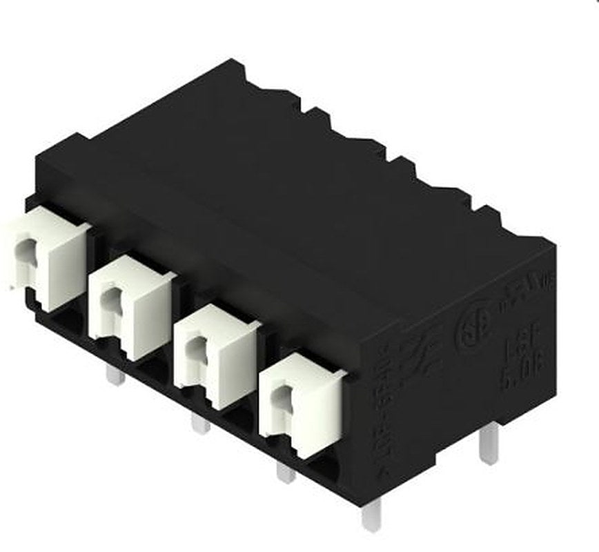 Weidmüller LSF Series PCB Terminal Block, 4-Contact, 5.08 mm Pitch, 1 Row, 1824830000