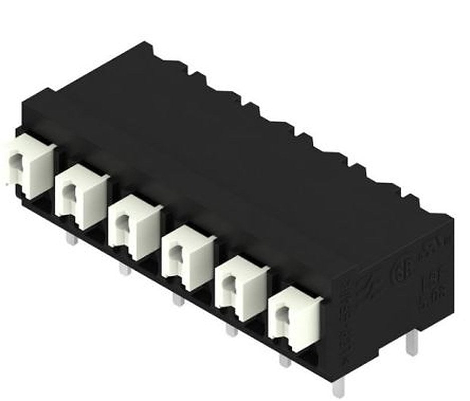 Weidmüller LSF Series PCB Terminal Block, 6-Contact, 5.08 mm Pitch, 1 Row, 1824850000