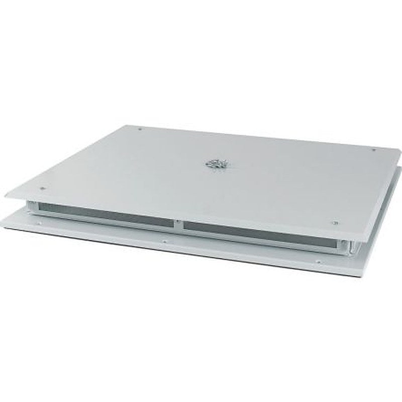 Eaton xEnergy Main Series RAL 7035 Grey Steel Top, 89 mm H, 807mm W, 682 mm D, 682 mm L, for Use with Roof planking,