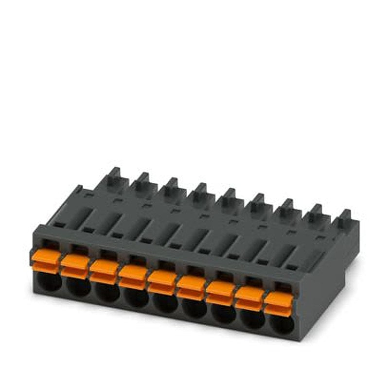 Phoenix Contact FMC Series PCB Connector, 9-Contact, 3.5 mm Pitch, 1 Row Push-in Spring