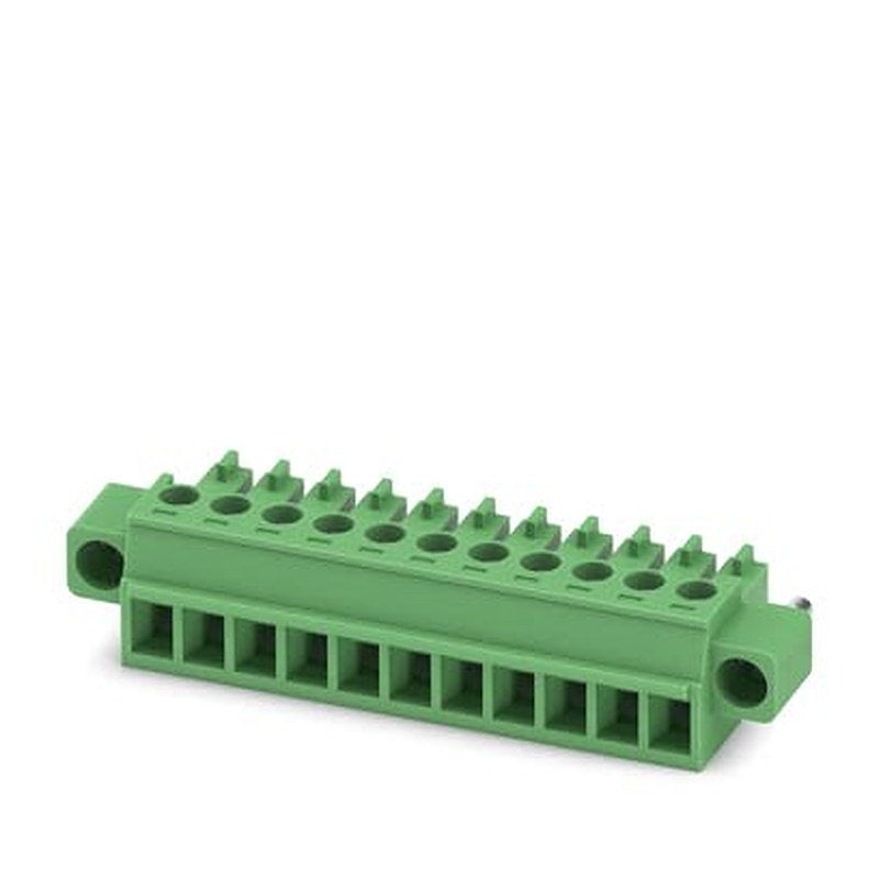 Phoenix Contact MC Series PCB Connector, 11-Contact, 3.81 mm Pitch, Screw, 1 Row Screw
