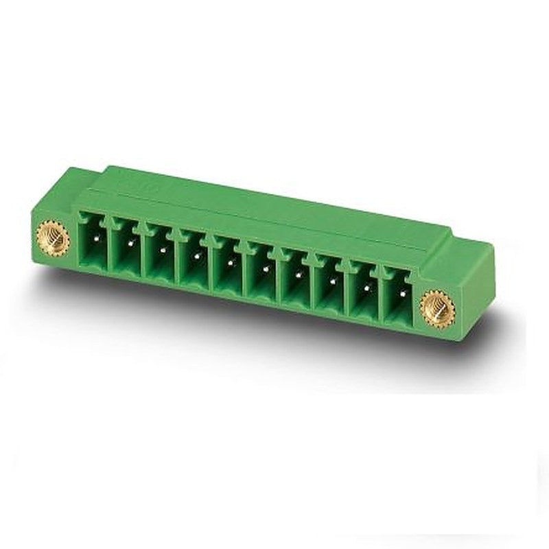 Phoenix Contact MC Series Straight Wave Soldering Mount PCB Header, 9 Contact(s), 5.08 mm Pitch, 1 Row