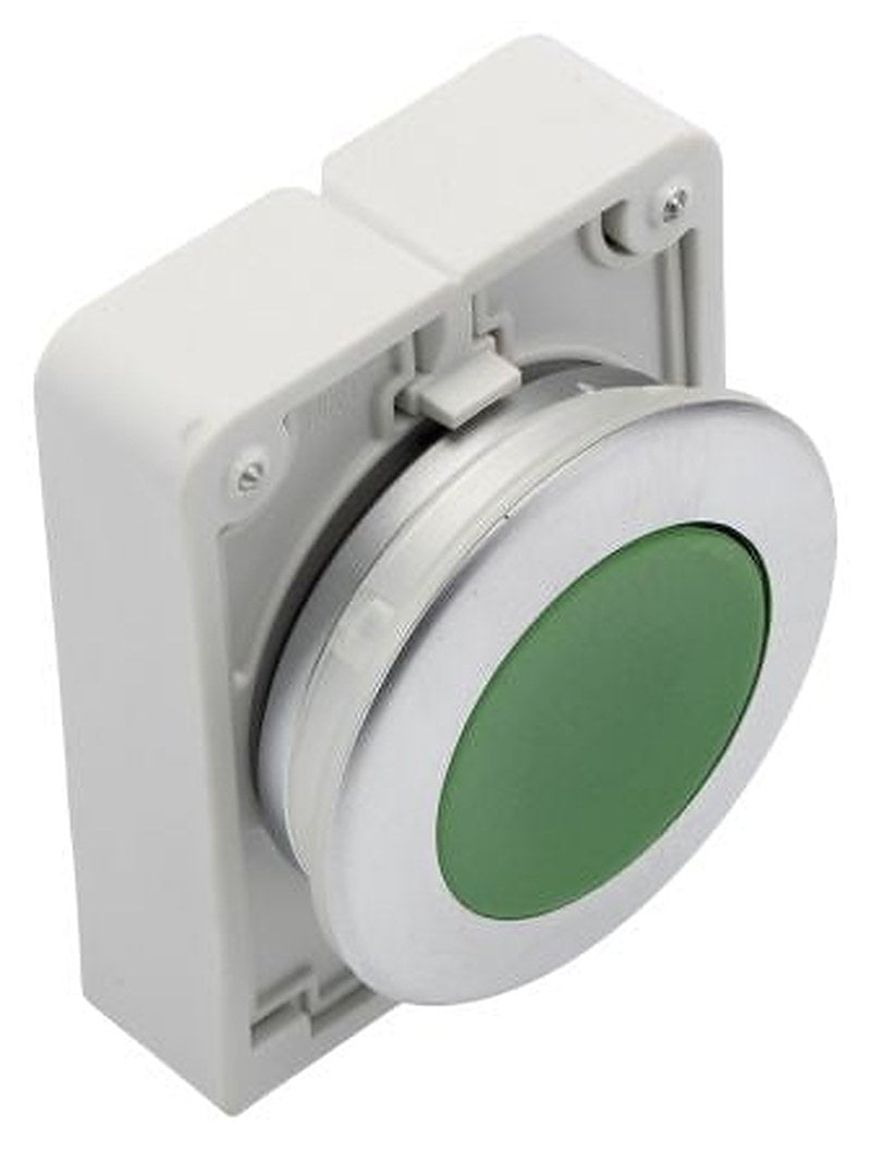 Eaton RMQ Titan M30 Series Green Momentary Push Button Switch, 30.5 mm Cutout, IP66, IP67, IP69K