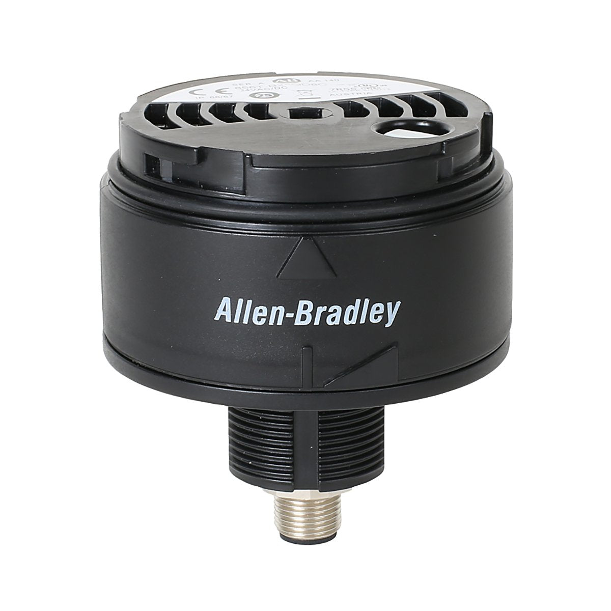 856T 70 mm Bases Preassembled, No Network Option, Black Housing colour, 24V AC/DC, 8-Pin M12 Connector, M30 Mounting Thread, Cap Included Offers reliable performance in tough environmental conditions Offers easier selection thanks to a reduced number of components Includes multi-function and multi-channel light modules and sounders which minimize installation and set-up time Provides internal DIP switches to select module output or function Offers a series of different audible choices to complement the visu