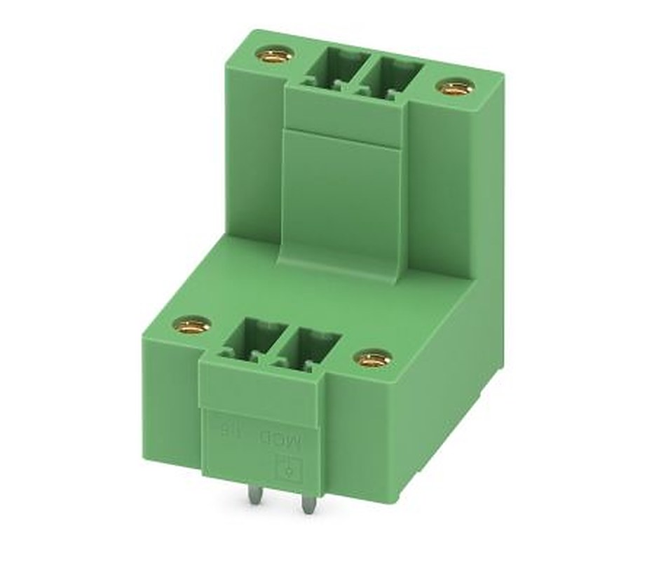 Phoenix Contact MCDV 1.5/ 2-GF-3.81 Series Pluggable Terminal Block, 2 Contact(s), 3.81 mm Pitch, 2 Row