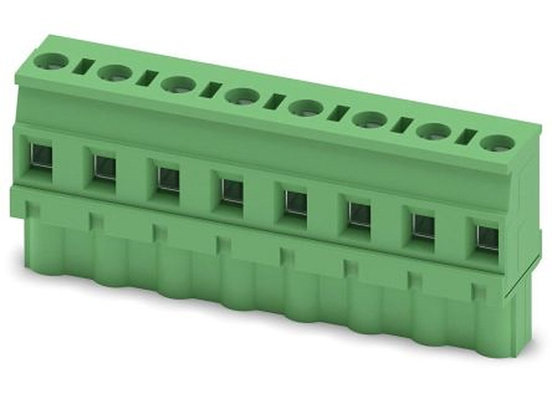 Phoenix Contact GMVSTBW 2.5/8-ST-7.62 Series PCB Terminal Block, 8-Contact, 7.62 mm Pitch, 1 Row, 1832471