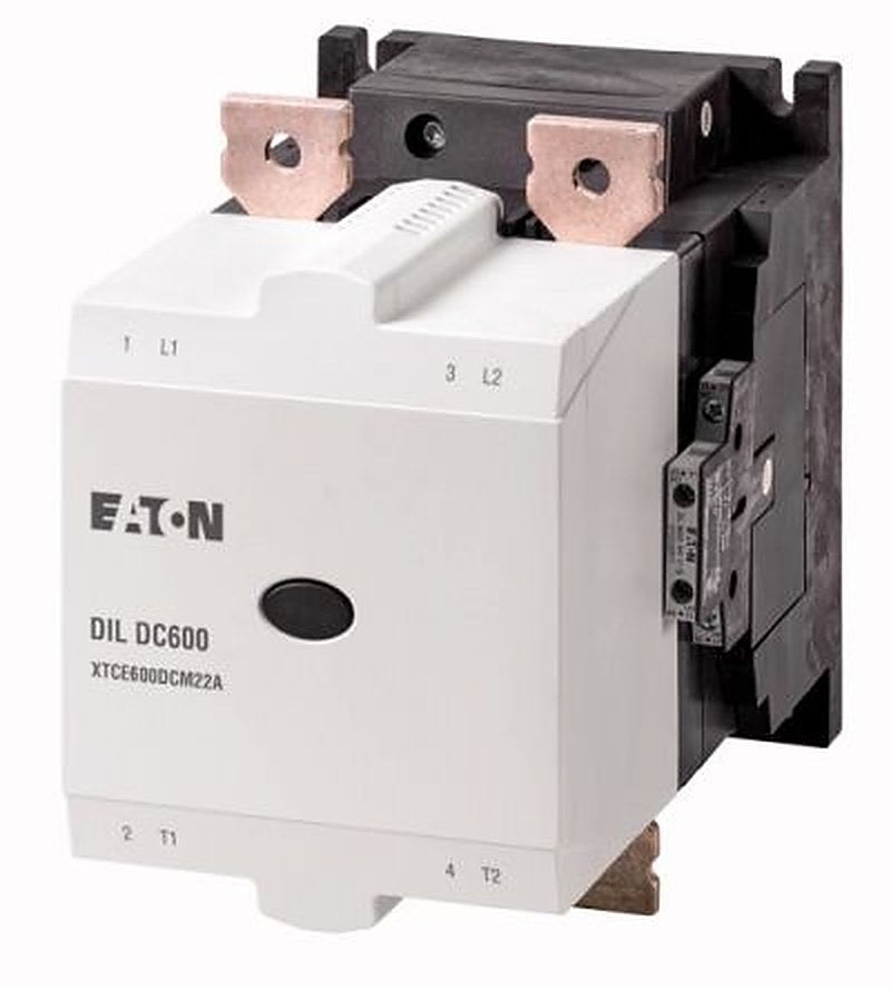 Eaton DILM Contactor, 250V Coil, 600 A 110V dc, 350 V dc, 1kV