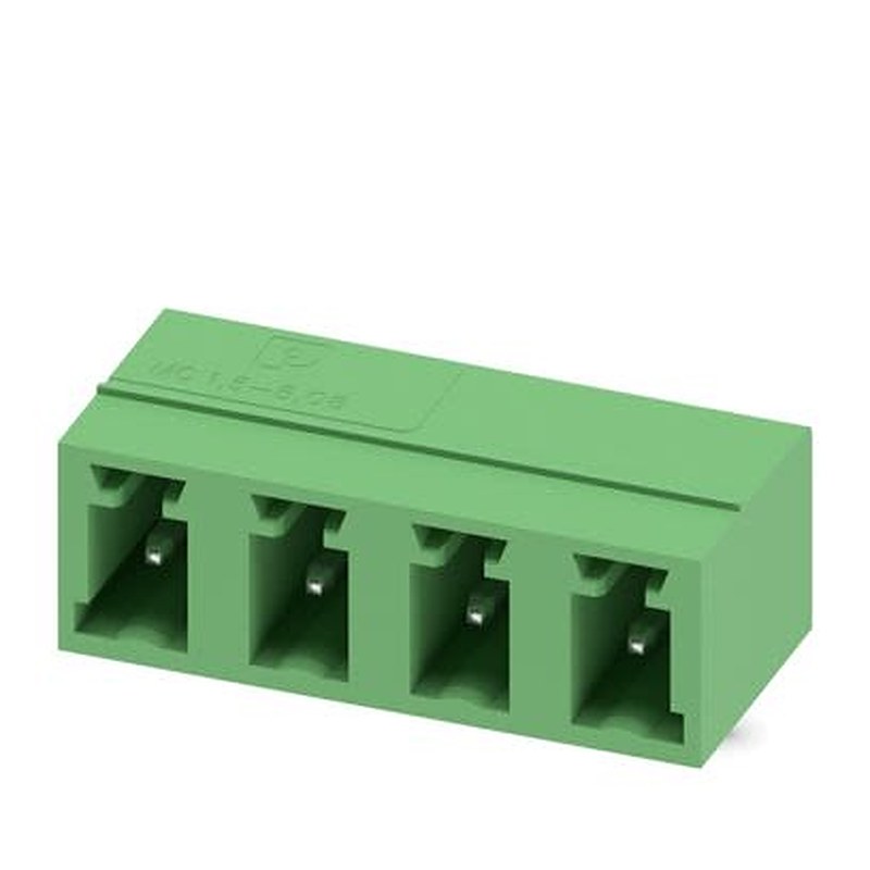 Phoenix Contact Straight Solder PCB Header, 4 Contact(s), 5.08 mm Pitch, 1 Row, Shrouded