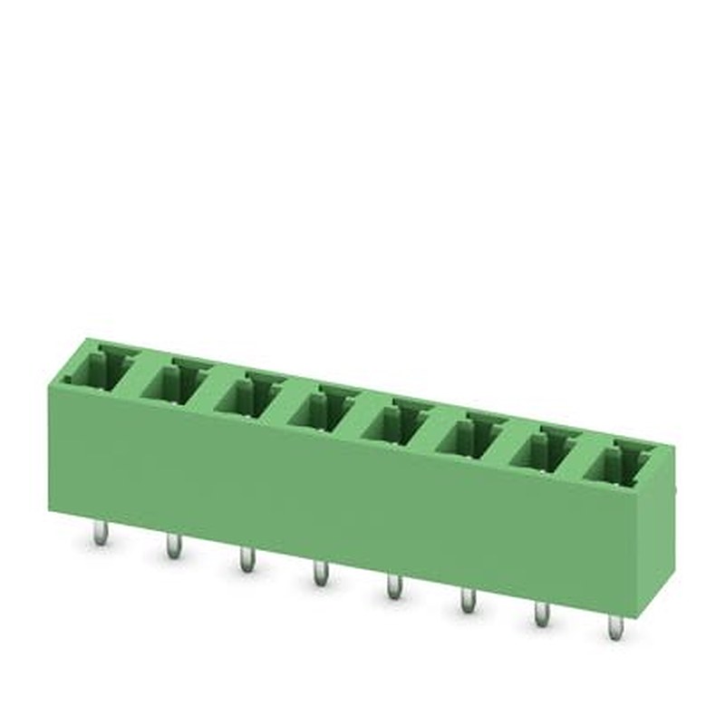 Phoenix Contact MCV Series Straight Wave Soldering Mount PCB Header, 8 Contact(s), 5.08 mm Pitch, 1 Row, Shrouded