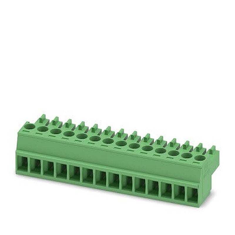 Phoenix Contact MC Series Pluggable Terminal Block, 14-Contact, 3.5 mm Pitch, 1 Row, 1840489