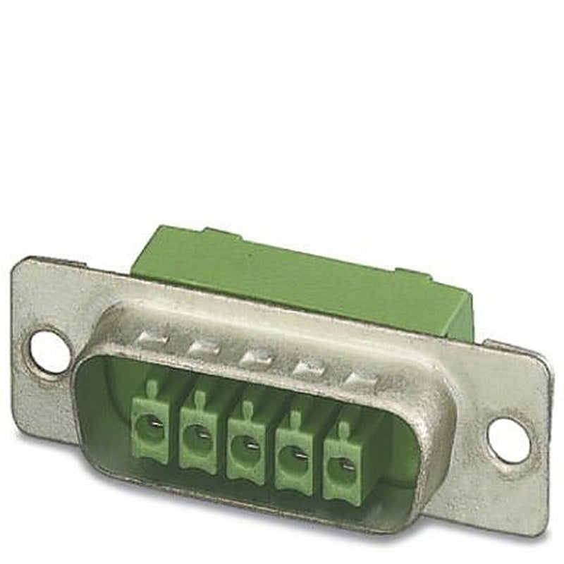 Phoenix Contact PSC 1.5/5-F 5 Way Straight 3.5 mm Pitch Screw D-Sub Connector Female