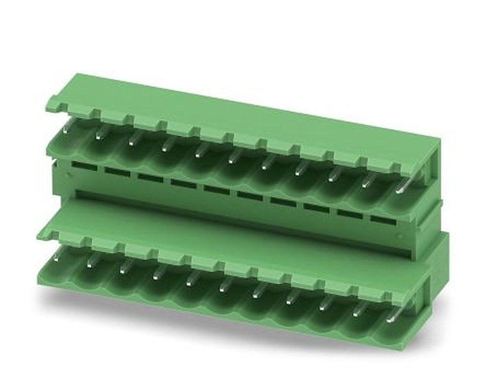 Phoenix Contact MDSTB 2.5/11-G-5.08 Series Pluggable Terminal Block, 11 Contact(s), 5.08 mm Pitch, 2 Row