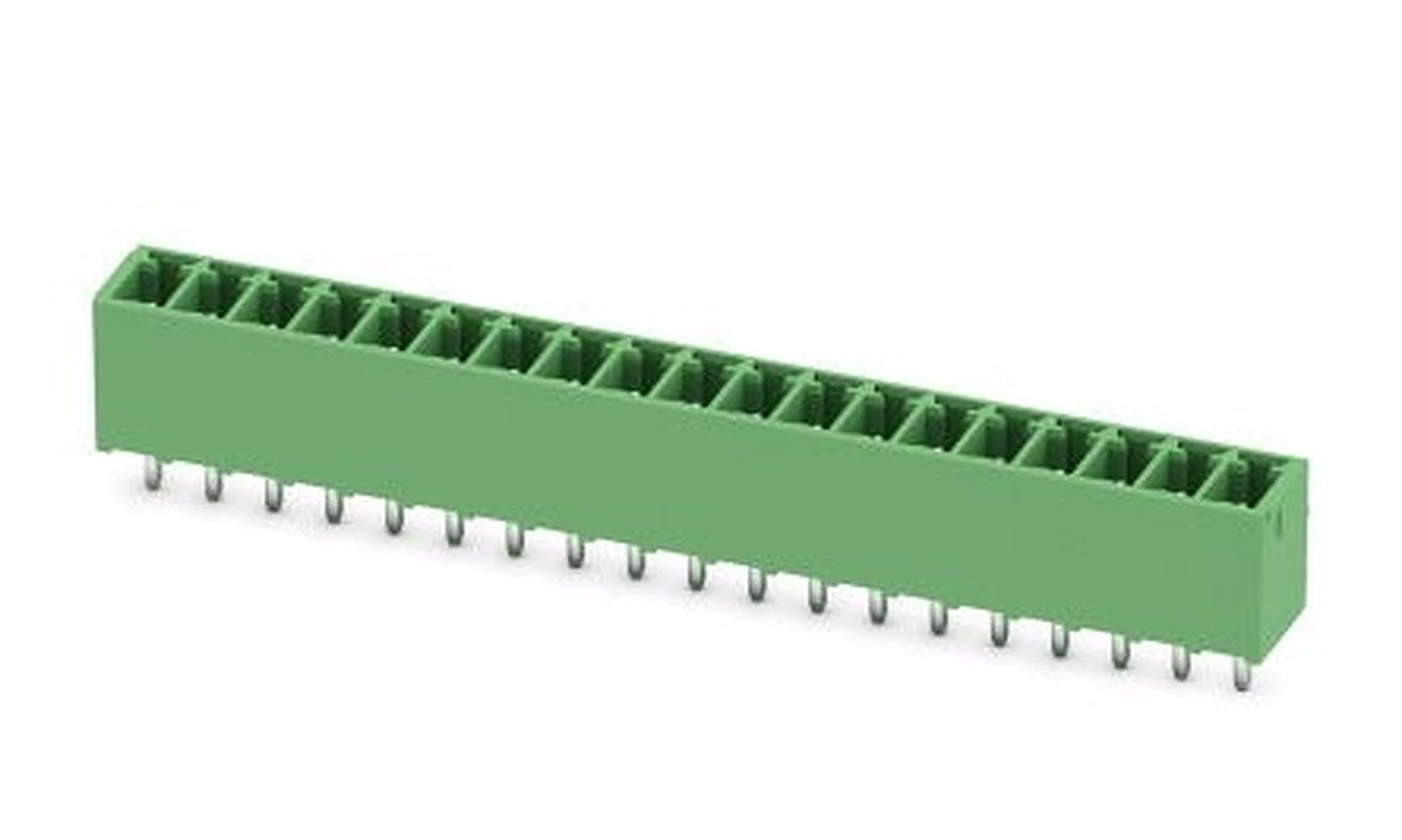 Phoenix Contact MCV 1.5/19-G-3.5 Series Pluggable Terminal Block, 19 Contact(s), 3.5 mm Pitch, 1 Row