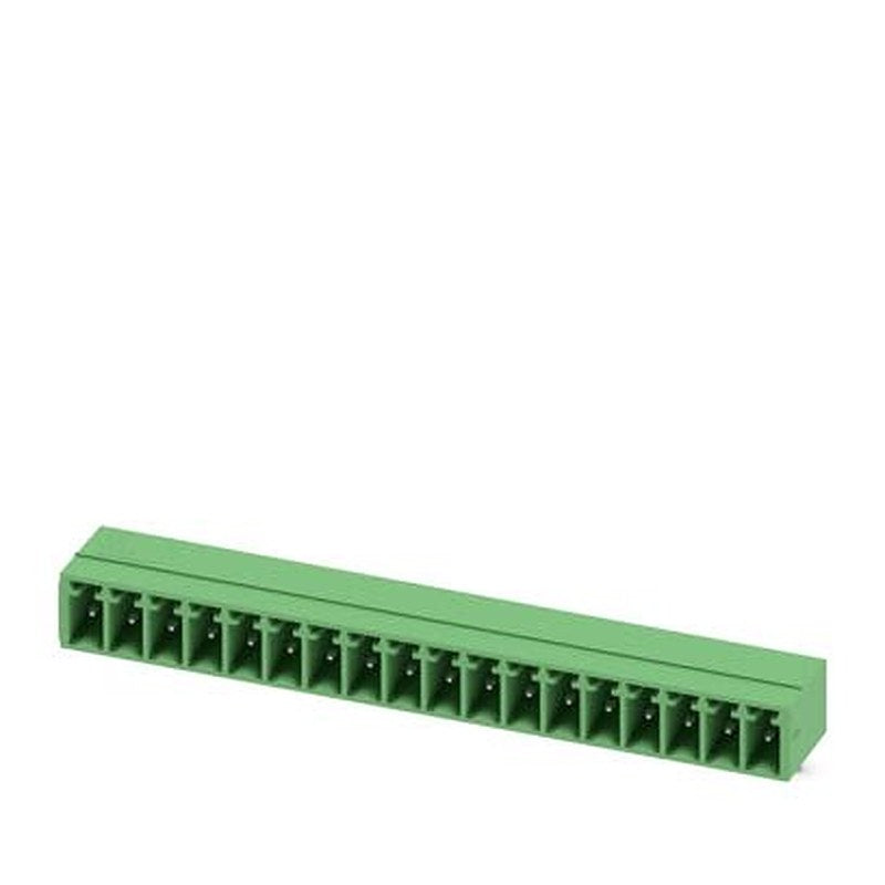 Phoenix Contact Straight Solder PCB Header, 18 Contact(s), 3.5 mm Pitch, 1 Row, Shrouded
