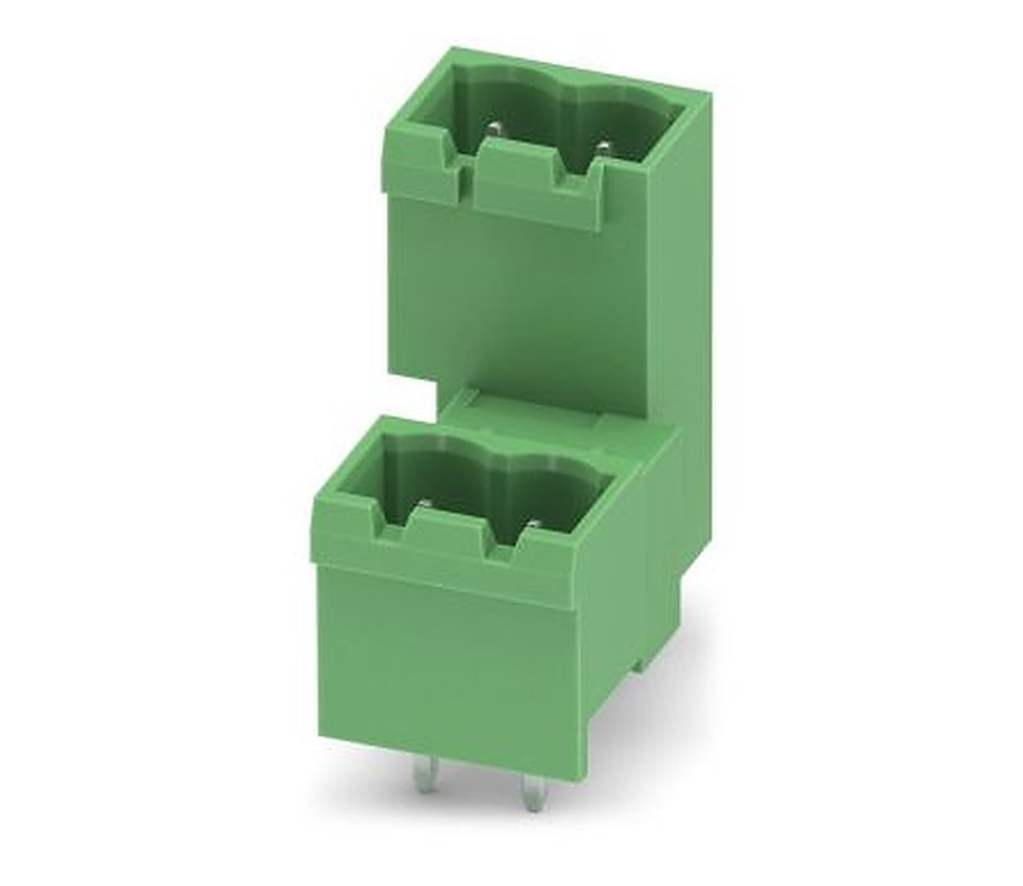 Phoenix Contact MDSTBVA 2.5/ 3-G-5.08 Series Pluggable Terminal Block, 3 Contact(s), 5.08 mm Pitch, 2 Row