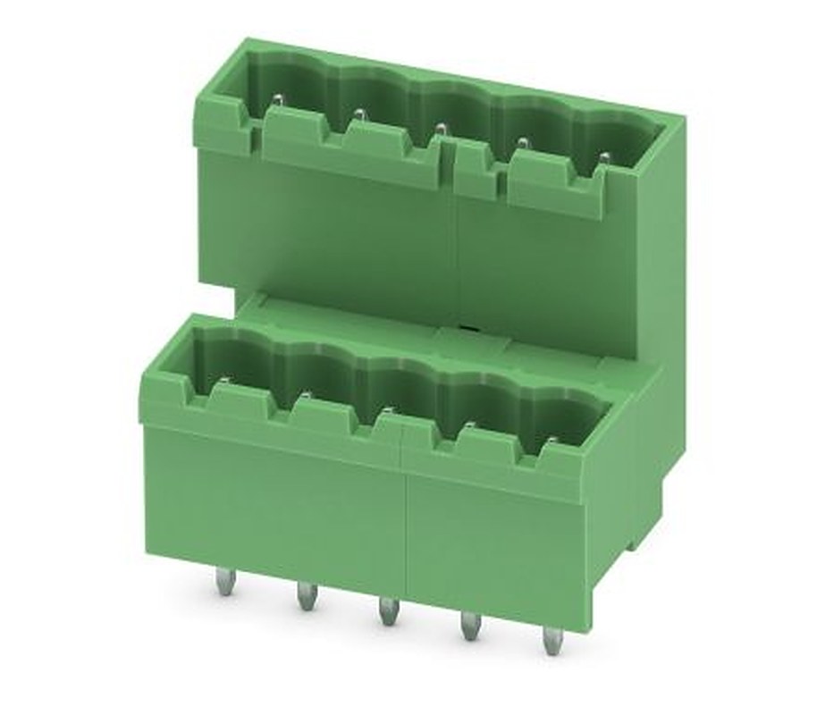 Phoenix Contact MDSTBVA 2.5/ 5-G-5.08 Series Pluggable Terminal Block, 5 Contact(s), 5.08 mm Pitch, 2 Row