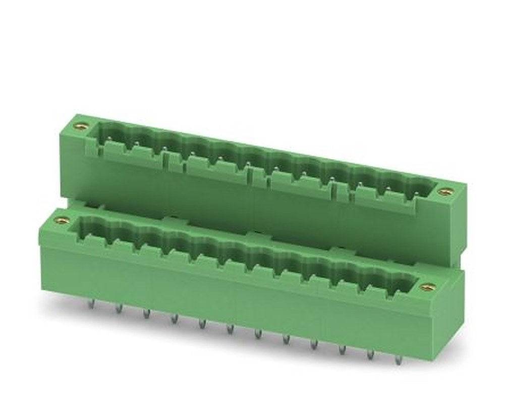 Phoenix Contact MDSTBV 2.5/12-GF-5.08 Series Pluggable Terminal Block, 12-Contact, 5.08 mm Pitch, 2 Row, 1845730