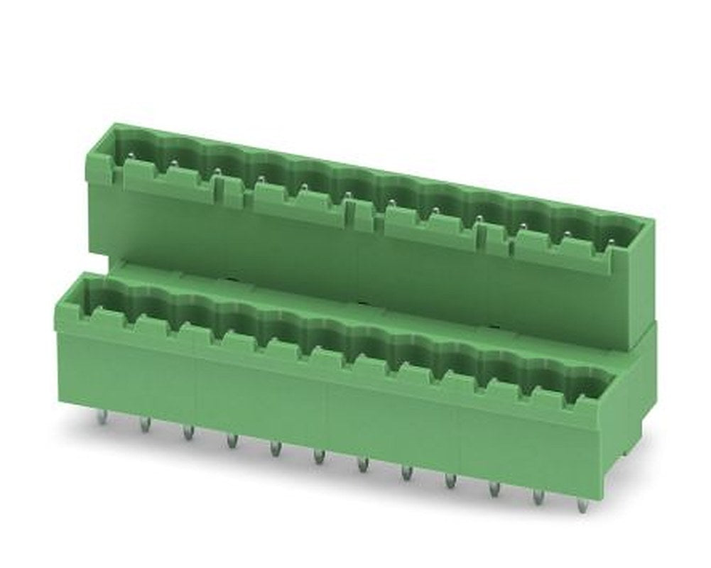 Phoenix Contact MDSTBVA 2.5/12-G Series Pluggable Terminal Block, 12-Contact, 5 mm Pitch, 2 Row, 1845882